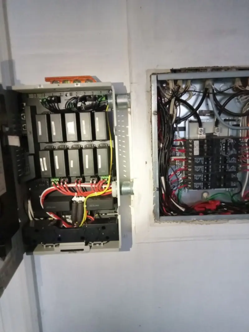 Electrical panel upgrade completed for Carbon Monoxide Detector Installation in Poolesville